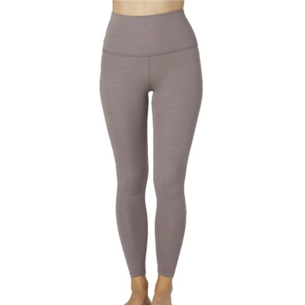 Beyond Yoga Taupe Full Length Leggings